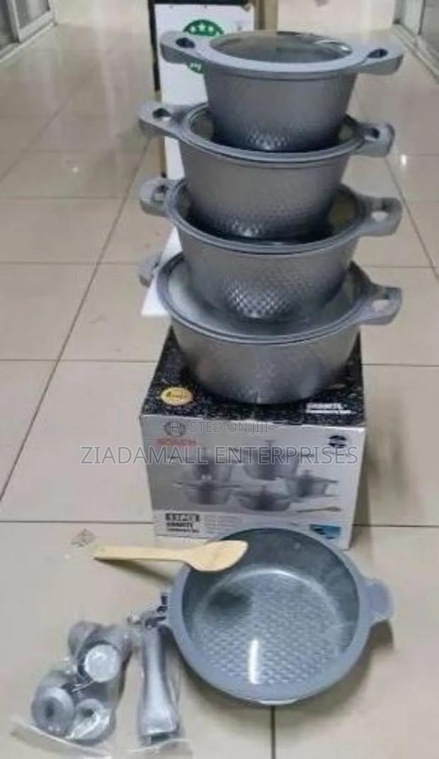 Bosch Cookware 11pcs Bosch 11pc Premium Cookware – Made in Germany - main view