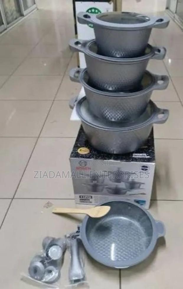 Bosch Cookware 11pcs Bosch 11pc Kitchen Cookware Set – Made in Germany