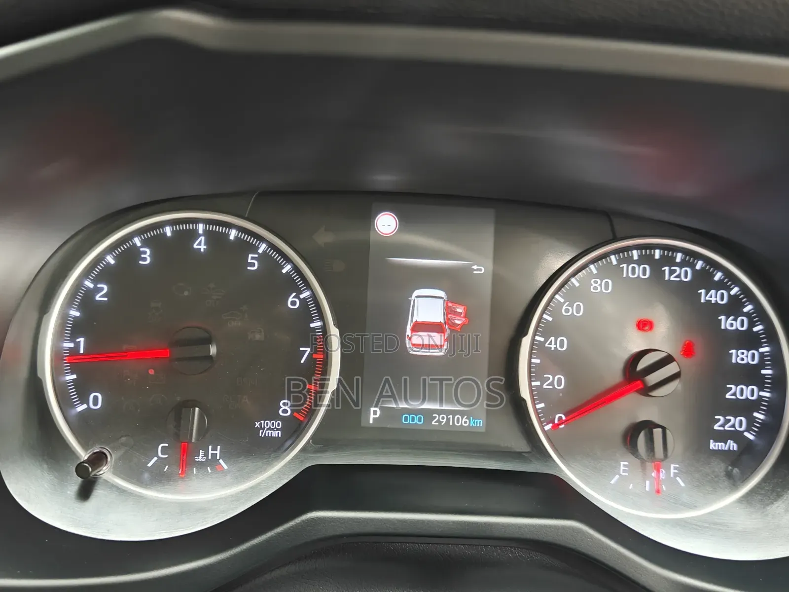 Toyota RAV4 XLE FWD 2019 Red