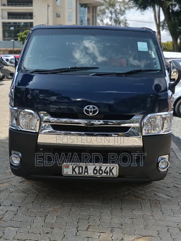 Toyota HiAce 2014 Blue - thumbnail 2