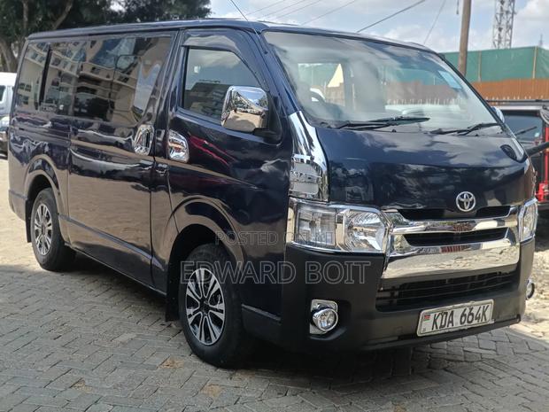 Toyota HiAce 2014 Blue - thumbnail 3