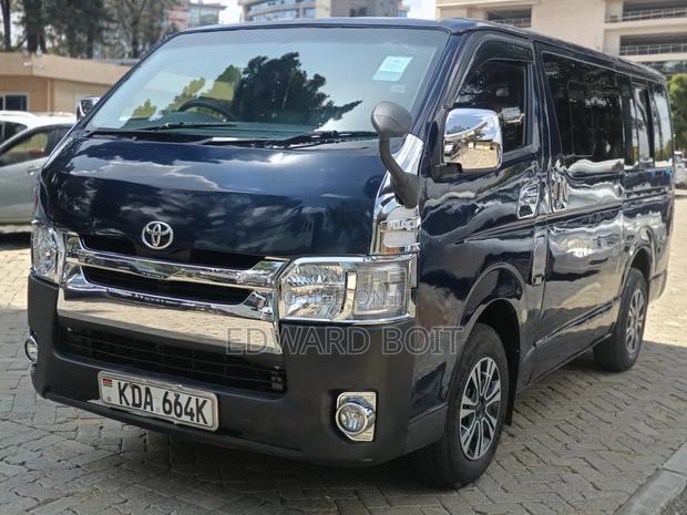Toyota HiAce 2014 Blue - thumbnail 4