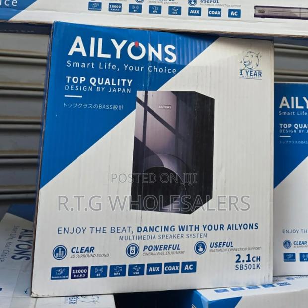Ailyons Sb501k Multimedia Bluetooth Soundbar Speaker System - thumbnail 2