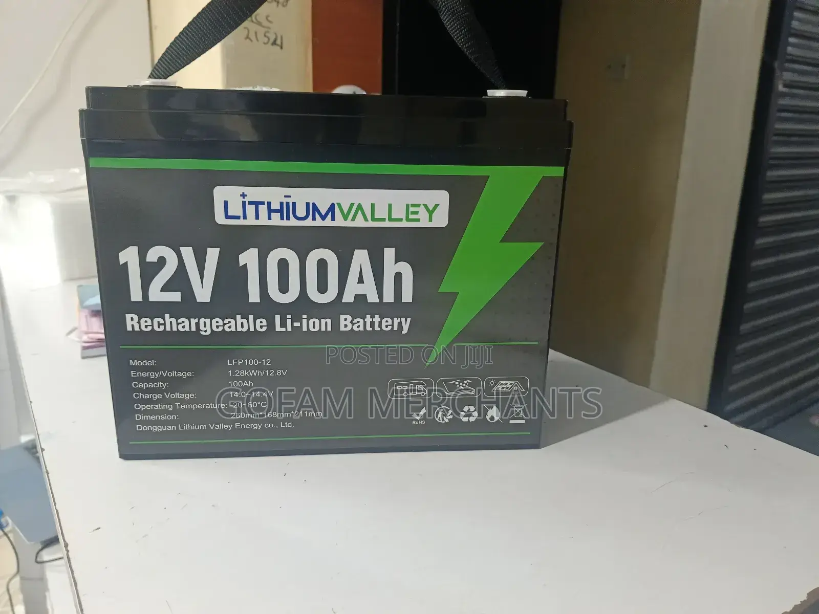 12.8v 100ah
Lithium Valley
