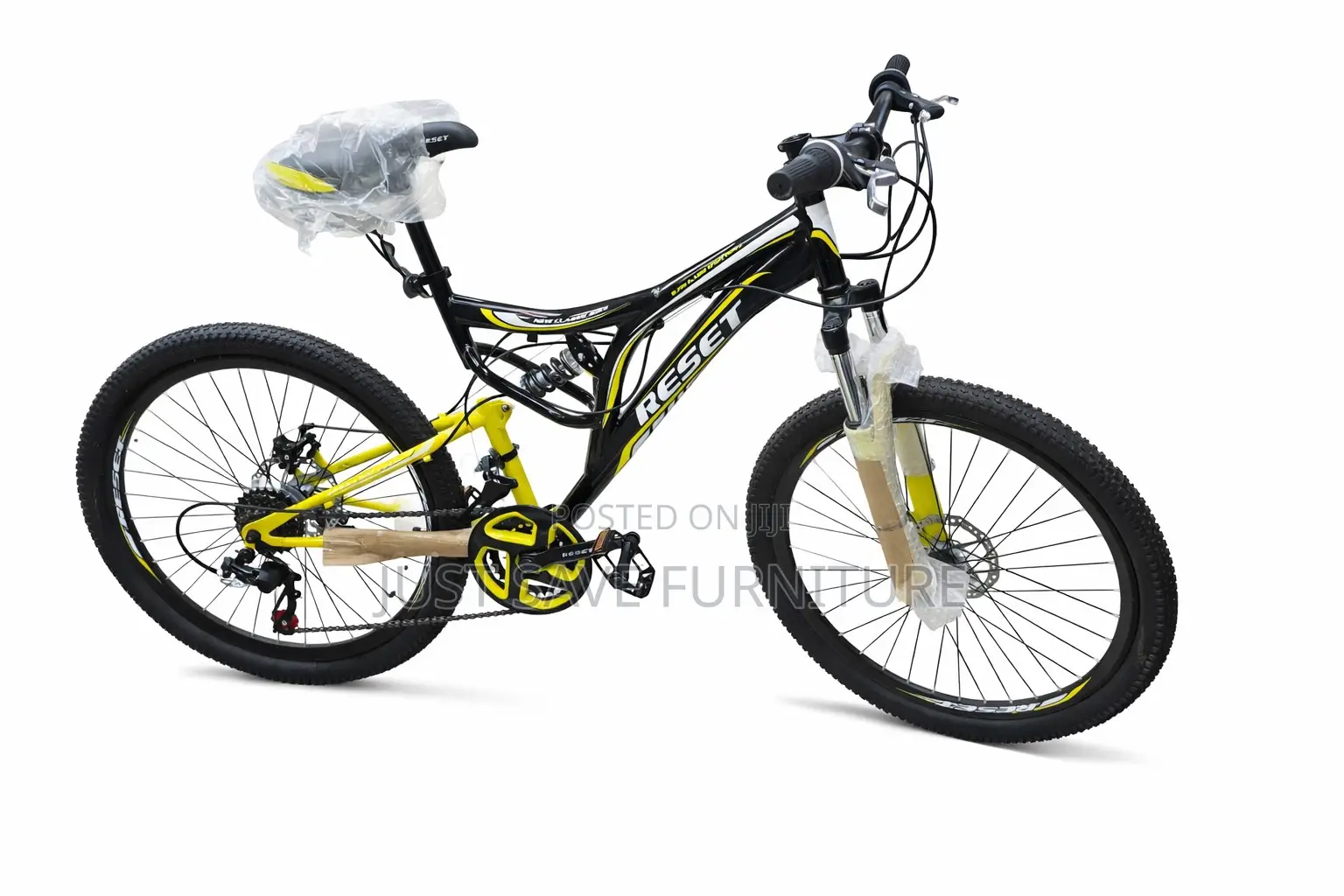 Reset Size 26 Full Suspension Mountain Bike – 21 Speed Disc Brake