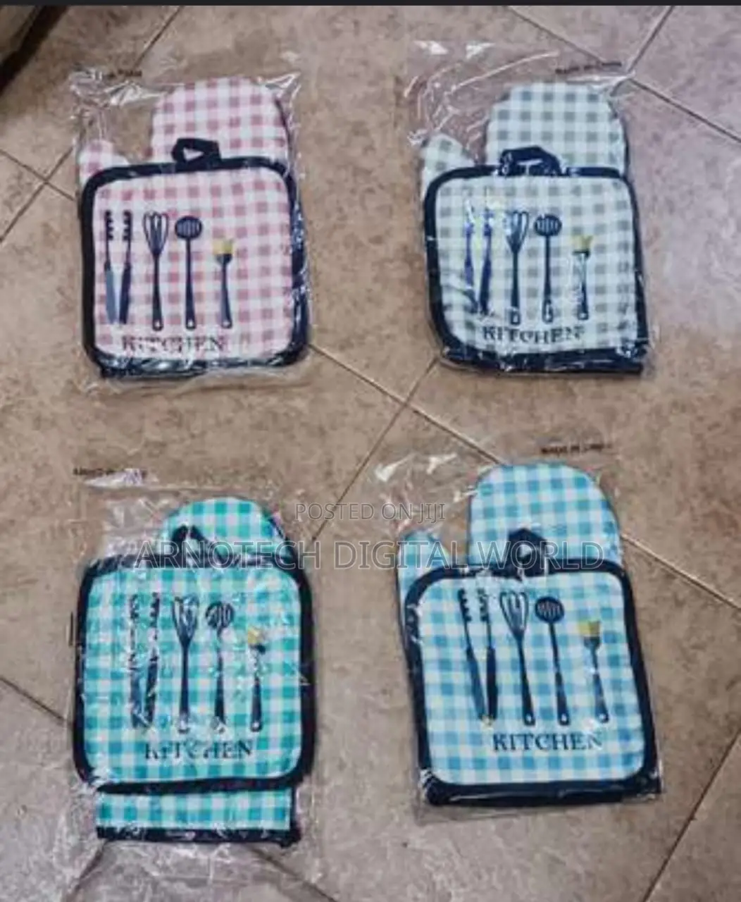 2 In 1 Kitchen Oven Gloves