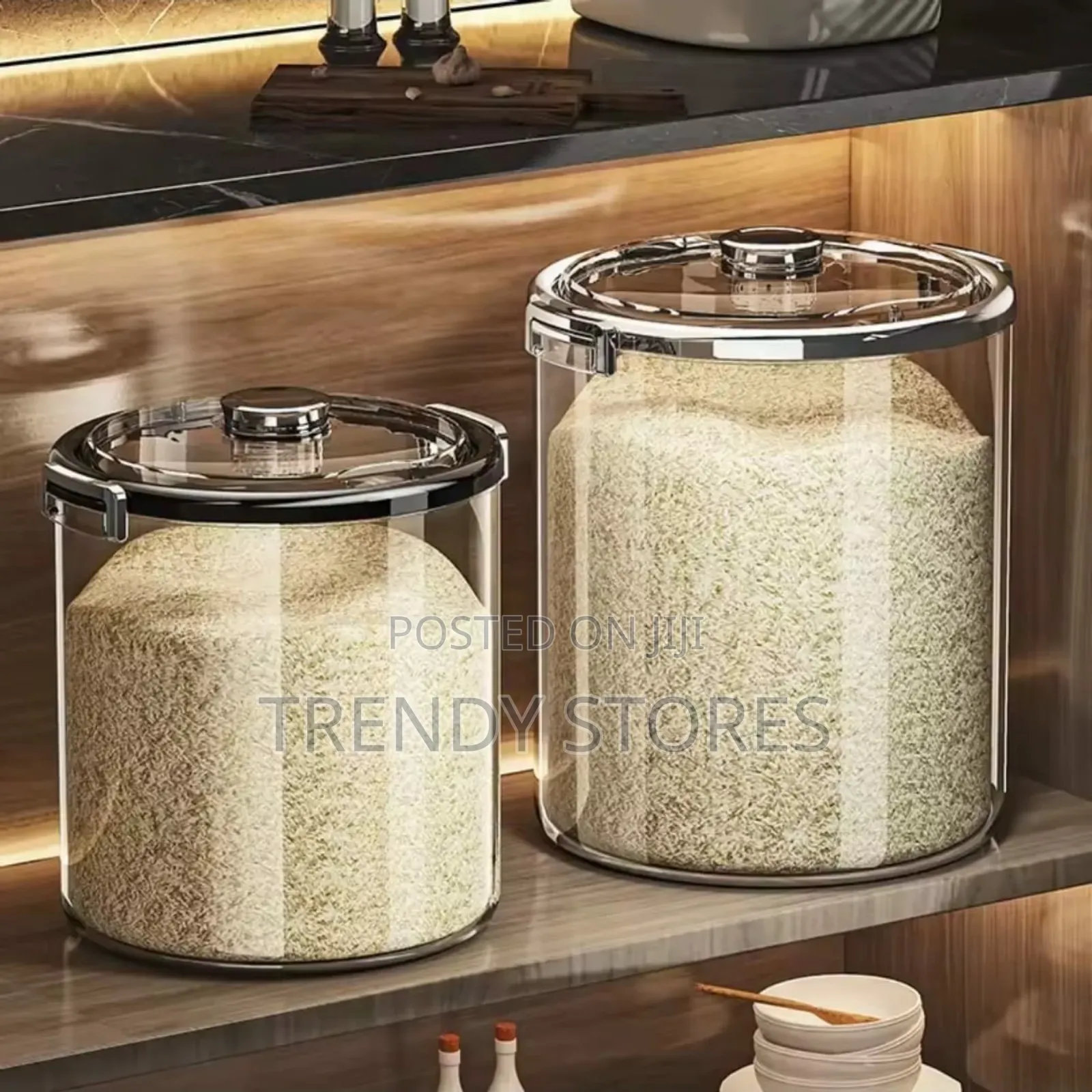 Acrylic Rice Bucket