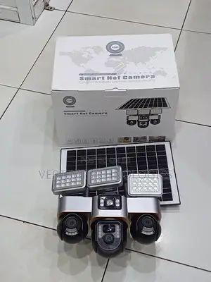 Motion Detection Support 12mp 4g PTZ Solar Camera Solar Flood Light