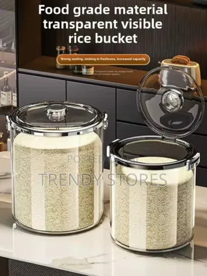 Acrylic Rice Bucket