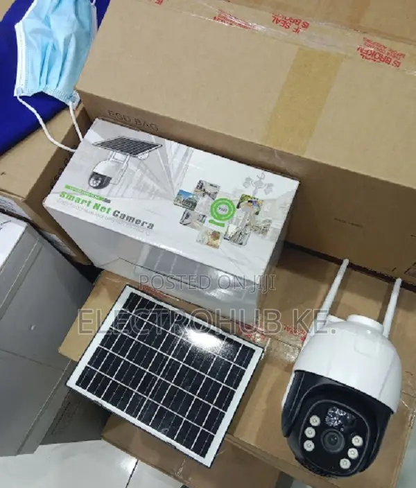 4g V380 Single Lens Solar Camera With Simcard Slot
