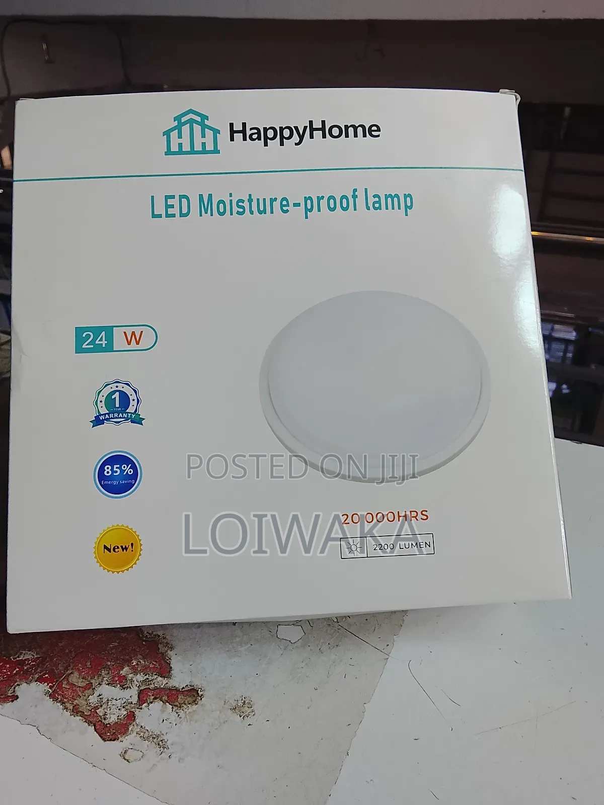 24watts Led Bulkhead Round