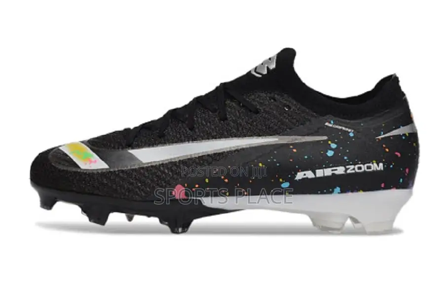 Air Zoom Black "Splatter" Vapor 16 Soccer Shoes