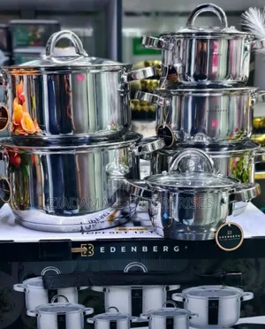 Edenberg Heavy Duty Stainless Cooking Pot (Code 4066)