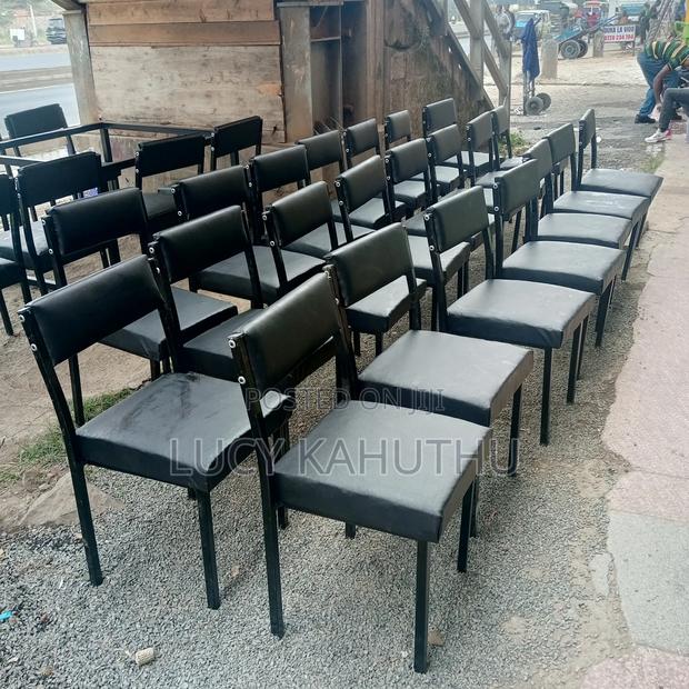 Carina Chairs or Waiting Chairs With Supported Back - main view