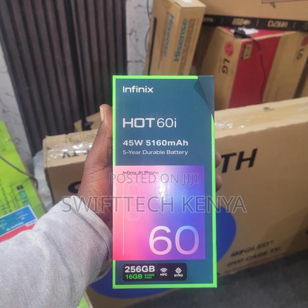 New Infinix Hot 60i 256 GB