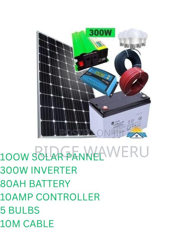 100w Solar Full Kit - thumbnail 2