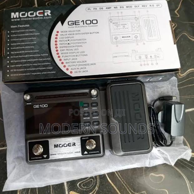 Mooer Ge100 Guitar Multi-effects Processor. - main view