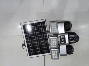 High Durability 12mp 4g PTZ Solar Camera With Solar Flood Light