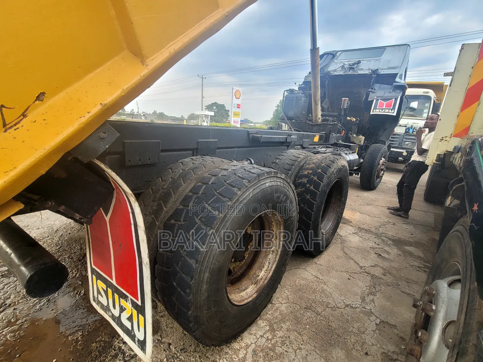 Isuzu FVZ Tipper 2012 Gray