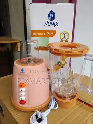 Nunix Ak-100 2-in-1 Blender With Grinder 1.5l 350w