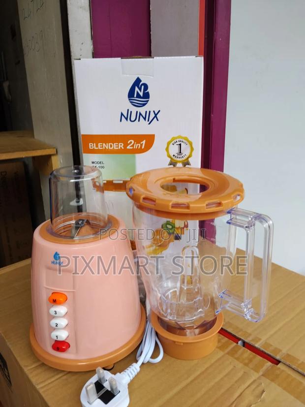 Nunix Ak-100 1.5l Blender Grinder Combo 350w - thumbnail 2
