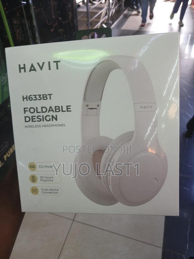 Havit H633bt Foldable Design Wireless Headphones - thumbnail 3