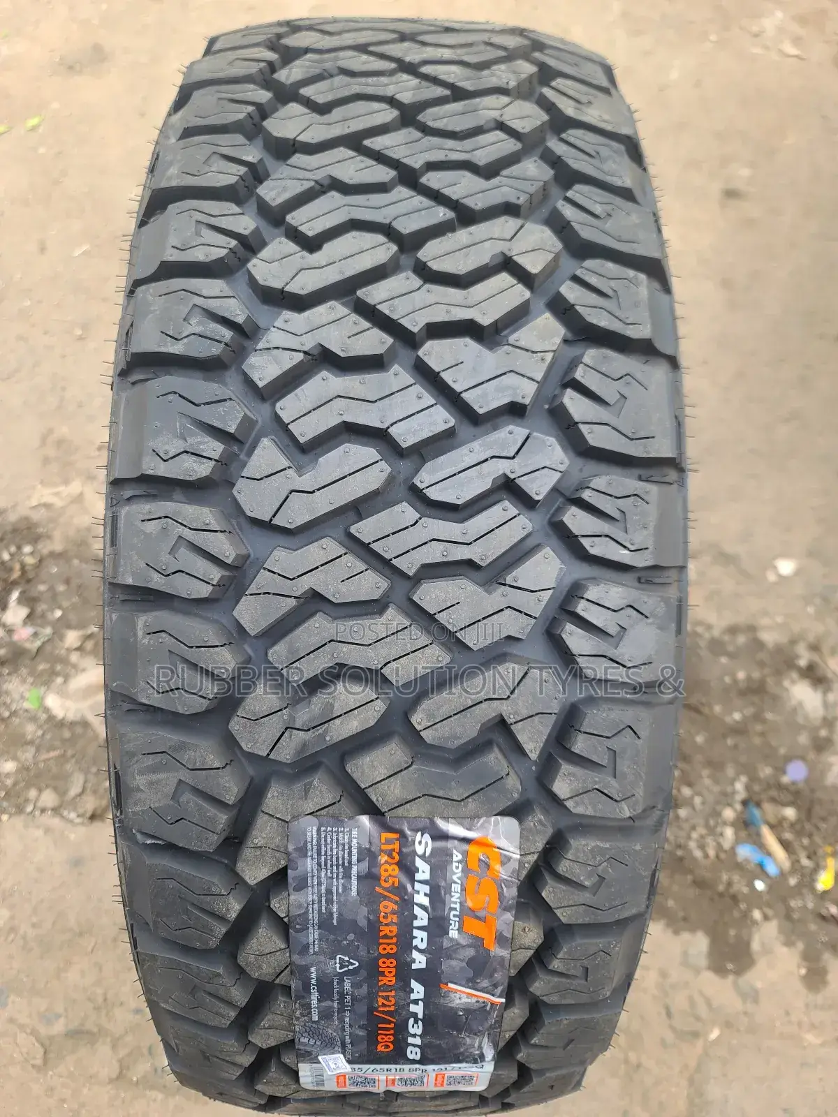 285 /65 R18 CST Tyres Sahara a/T- 318 8pr