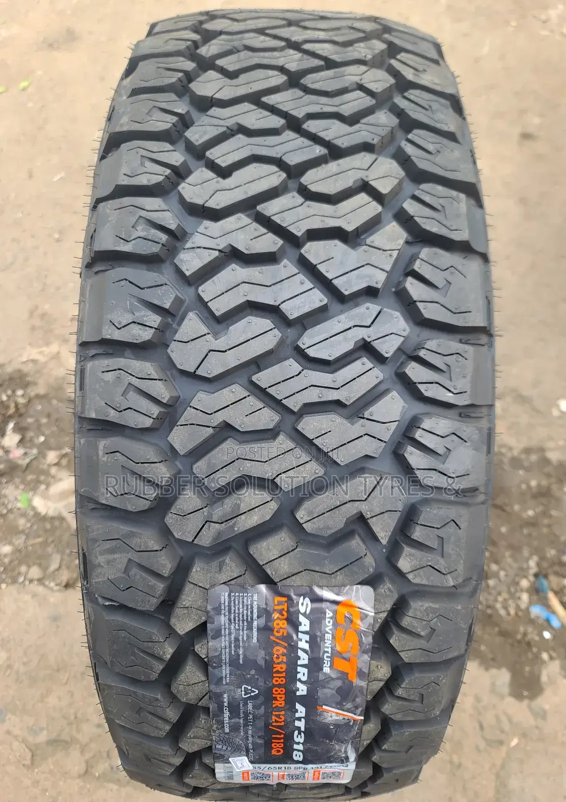 285 /65 R18 CST Tyres Sahara a/T- 318 8pr