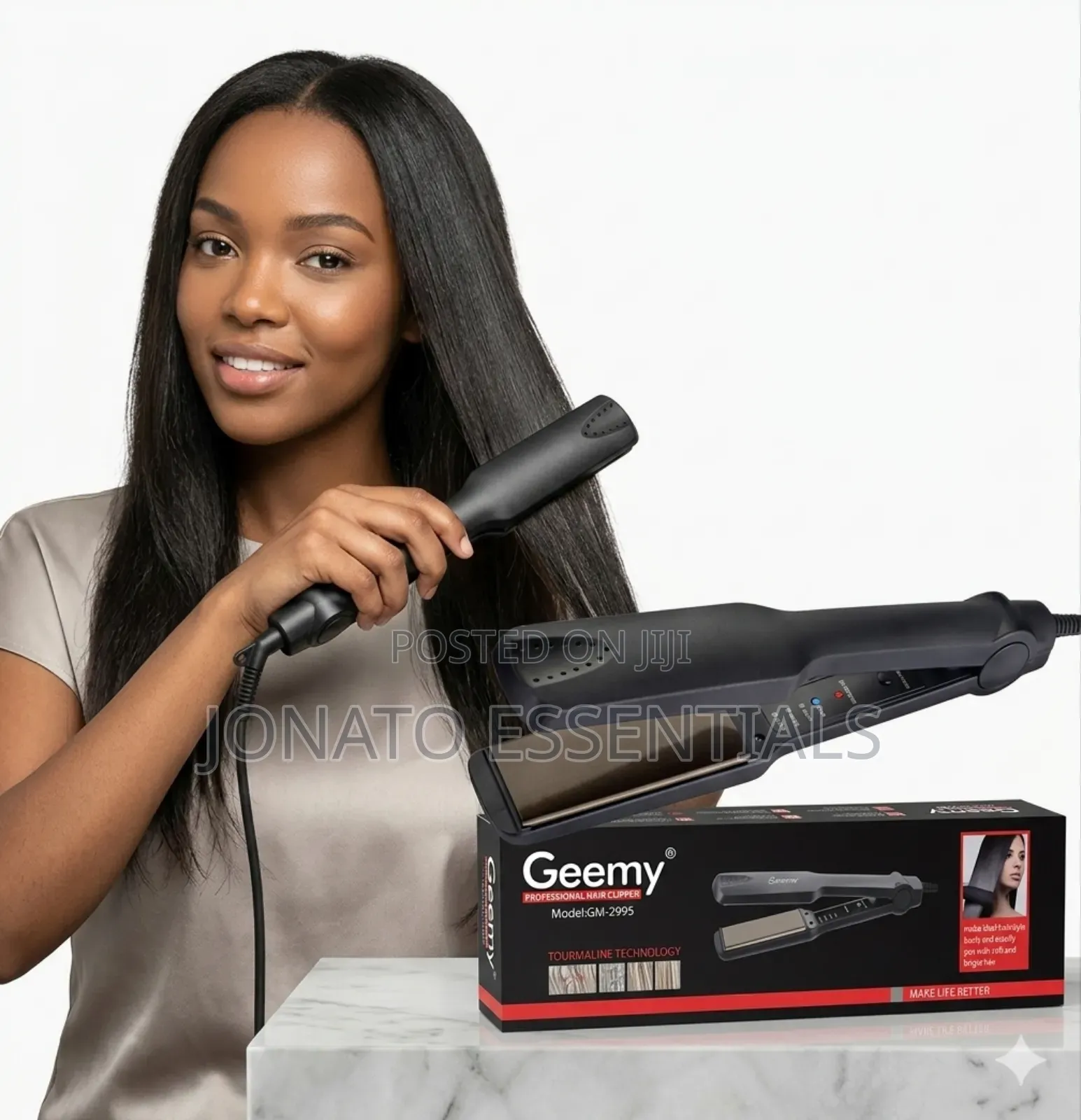 Geemy Gm-2995 Professional Hair Straightener Flat Iron - Ceramic