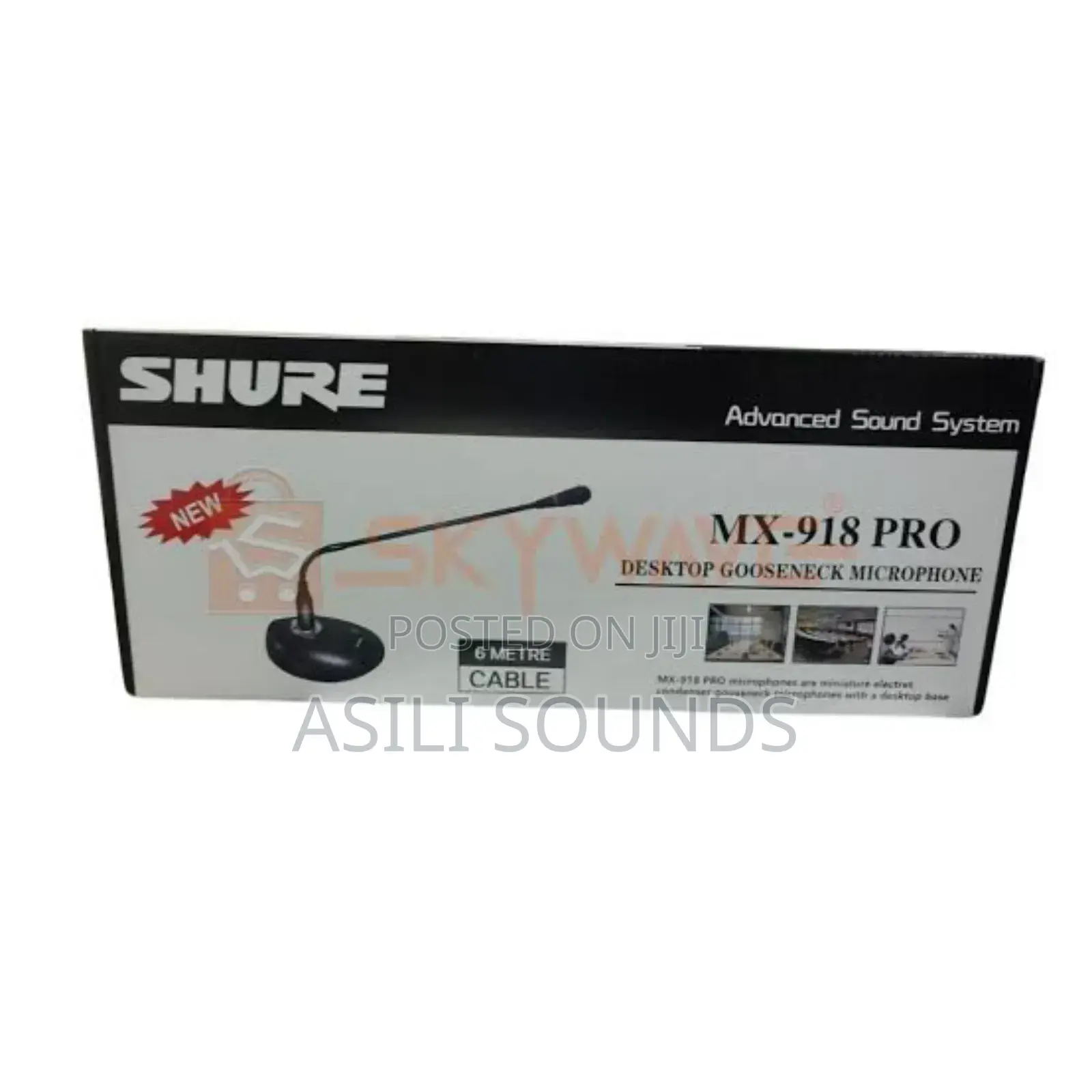 Shure Sh-9001a Professional Gooseneck Microphone