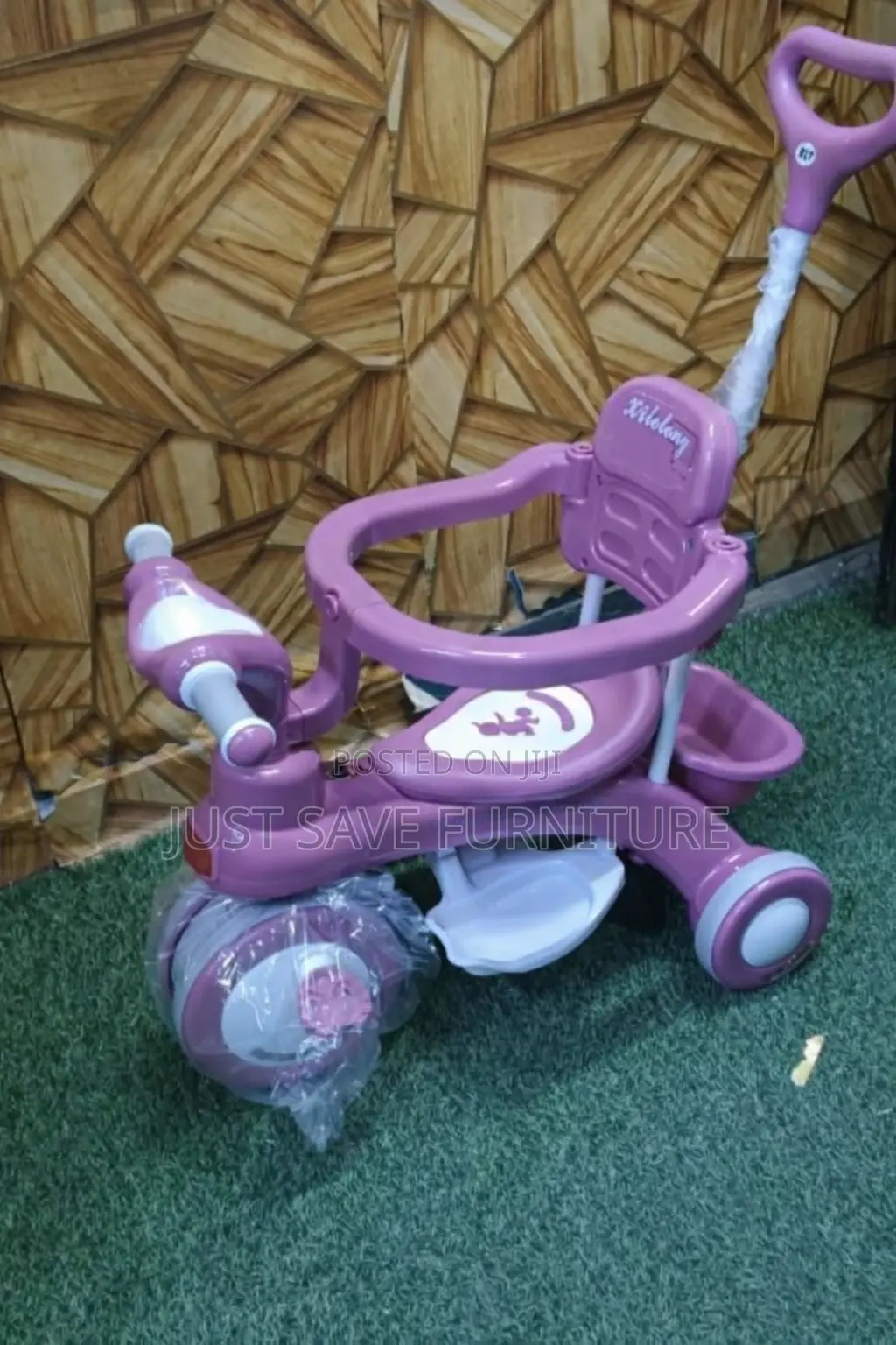 Baby Push Tricycle With Parental Handle – Safe Comfortable Kids Ride
