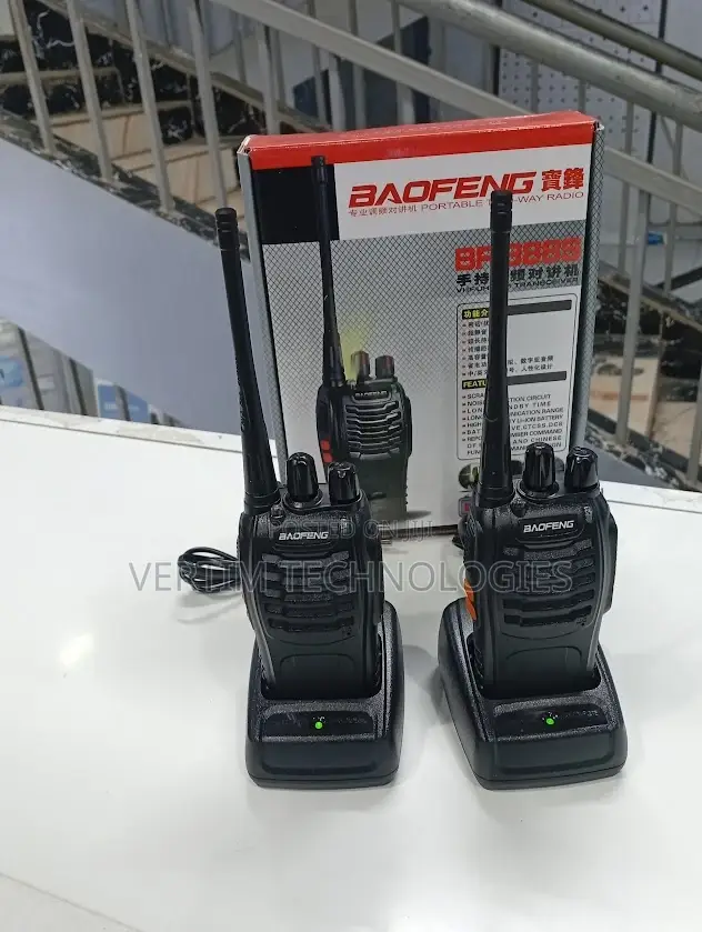 Baofeng Bf-888s 2-Way Radio Walkie Talkie Portable 5km Range 16ch