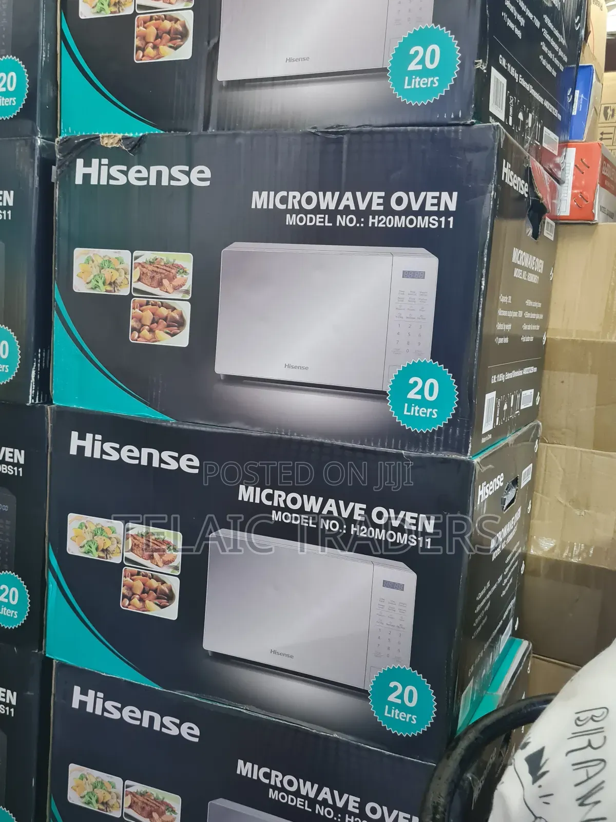 Hisense Silver Digital Microwave 20litre