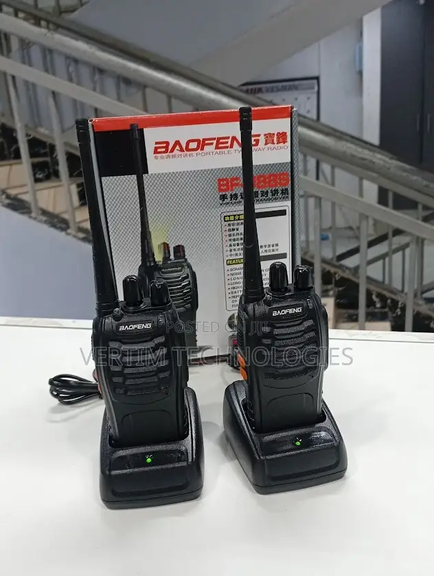 Baofeng Bf-888s 16ch Rechargeable Two Way Radio Handheld Transceiver