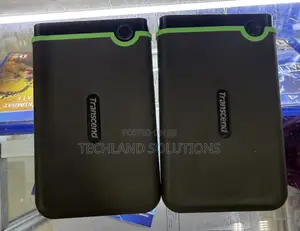 Lightly Used Transcend One Tb External Harddisk
