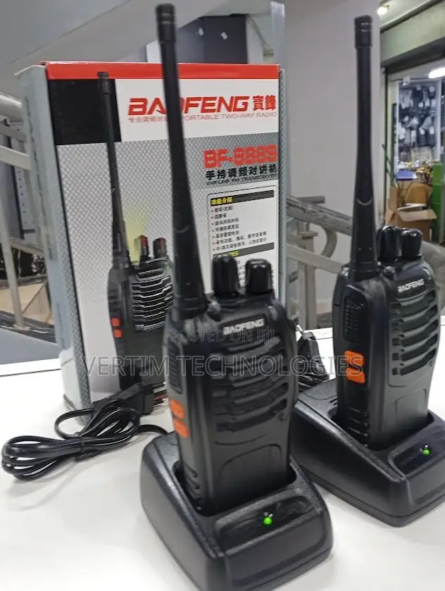 Baofeng Bf-888s Professional Walkie Talkie 16ch Long Range Coverage