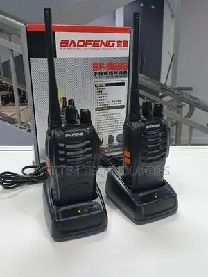 Professional 2 Way Baofeng Bf-888s Walkie Talkie Radio Calls- 2 Pieces