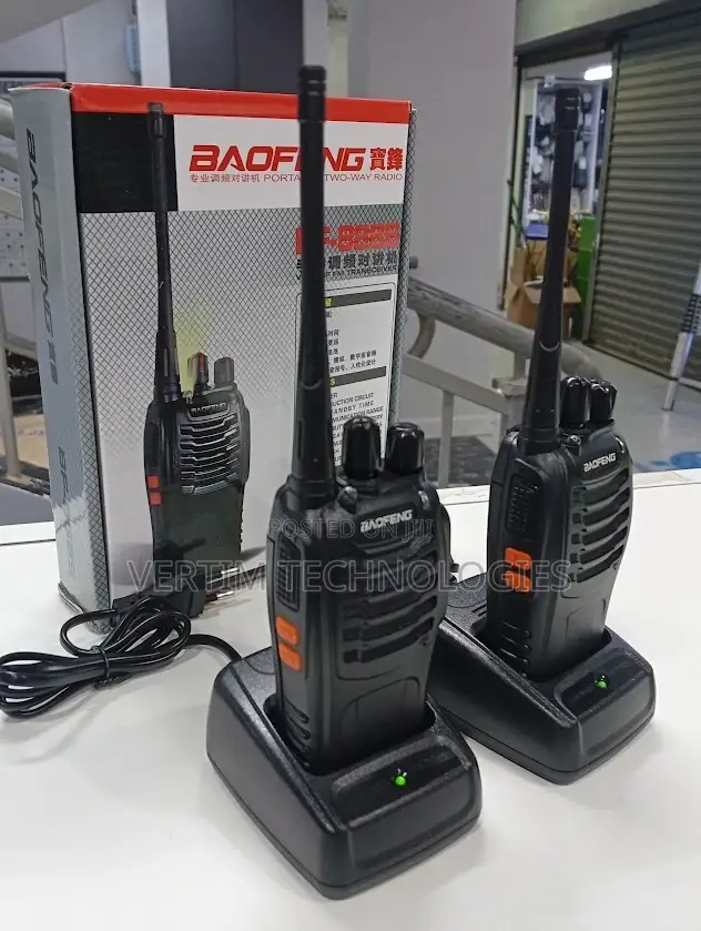 Long Term Reliability Baofeng Bf-888s Walkie Talkie Radio Calls- 2 PCS