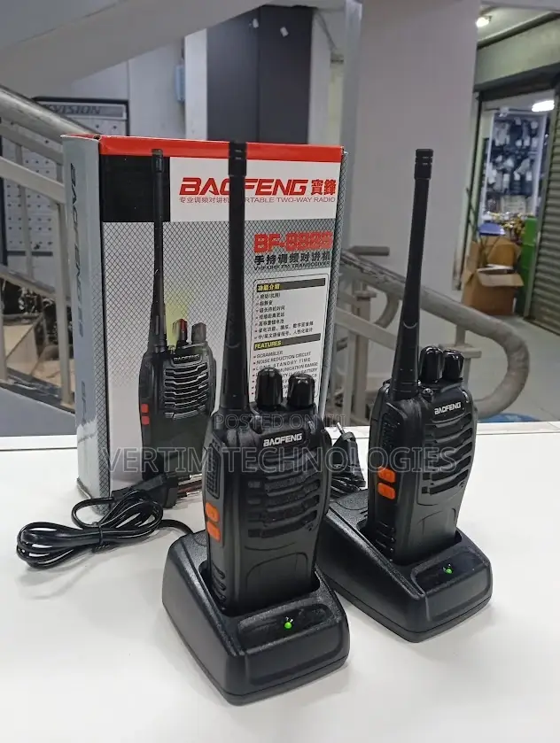 Noise Reduction Baofeng Bf-888s Walkie Talkie Radio Calls- 2 Pieces