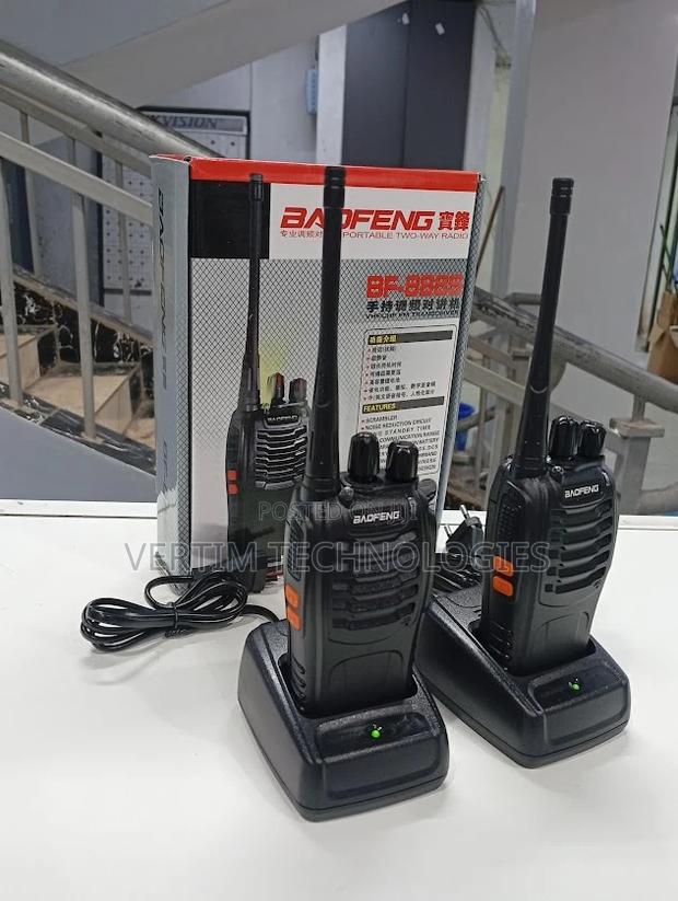 Ultra High Quality Baofeng Bf-888s Walkie Talkie Radio Calls- 2 Pieces