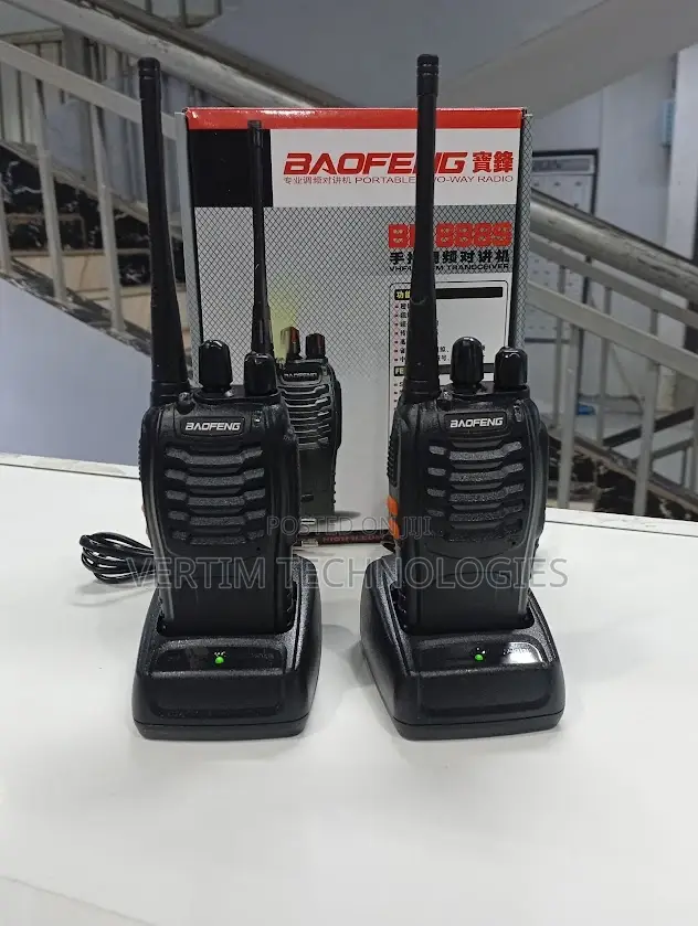 Plug and Play Baofeng Bf-888s Walkie Talkie Radio Calls- 2 Pieces