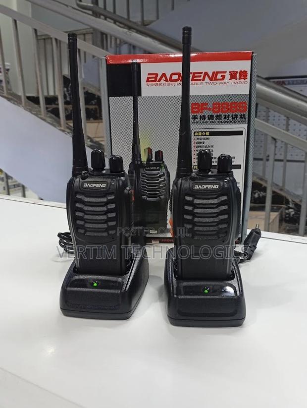 High Durability Baofeng Bf-888s Walkie Talkie Radio Calls- 2 Pieces