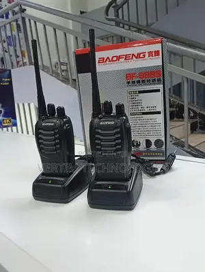 Lightweight Baofeng Bf-888s Walkie Talkie Radio Calls- 2 Pieces