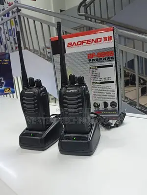 Security Long Range Baofeng Bf-888s Walkie Talkie Radio Calls 2 Pieces