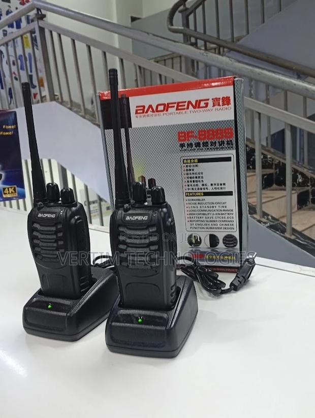 Reliable Communication Baofeng Bf-888s Walkie Talkie Radio Calls-2 PCS