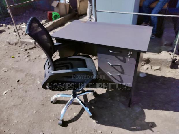 Study Desk and Mesh Office Chair