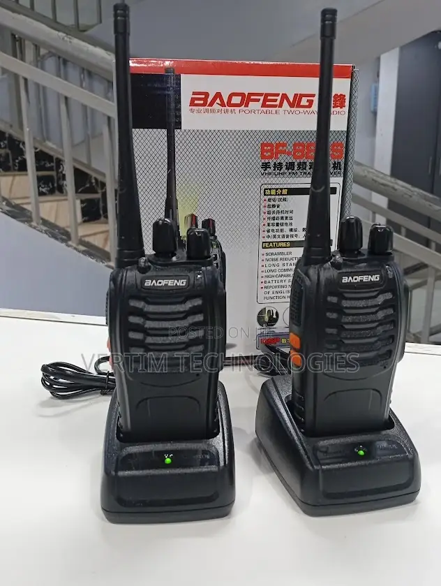 Clear Sound Baofeng Bf-888s Walkie Talkie Radio Calls- 6 Pieces