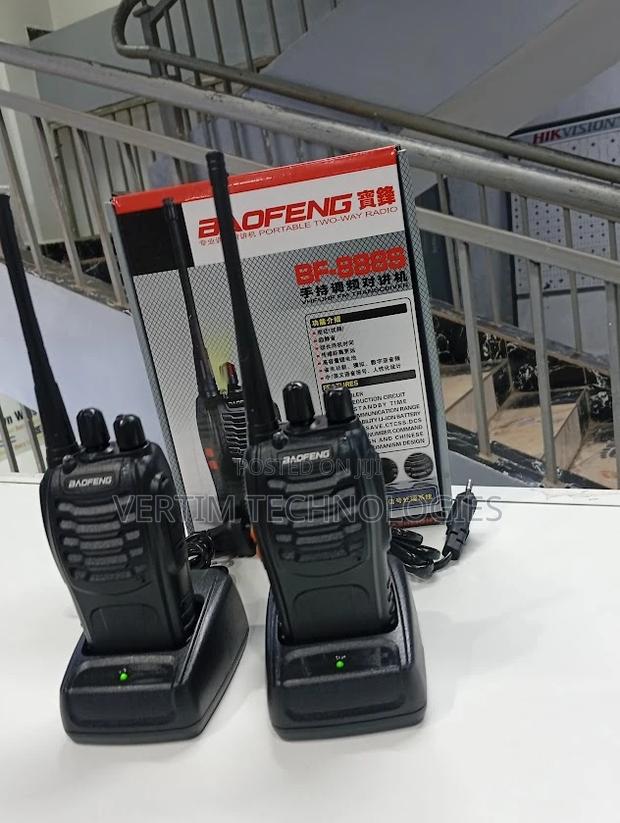 Baofeng Bf-888s Walkie Talkie With Low Battery Voice Alert