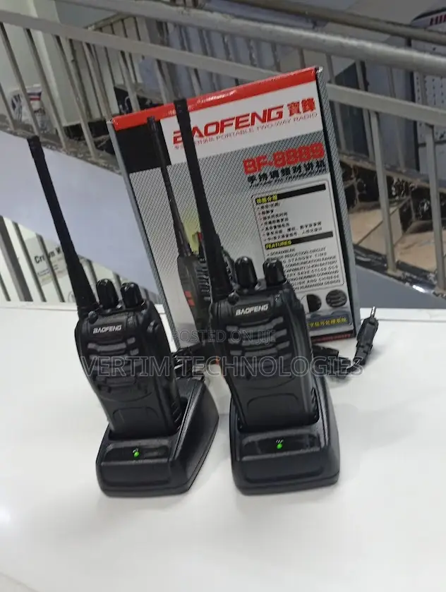 Baofeng Bf-888s 3-5km Two Way Walkie Talkie for Security and Events