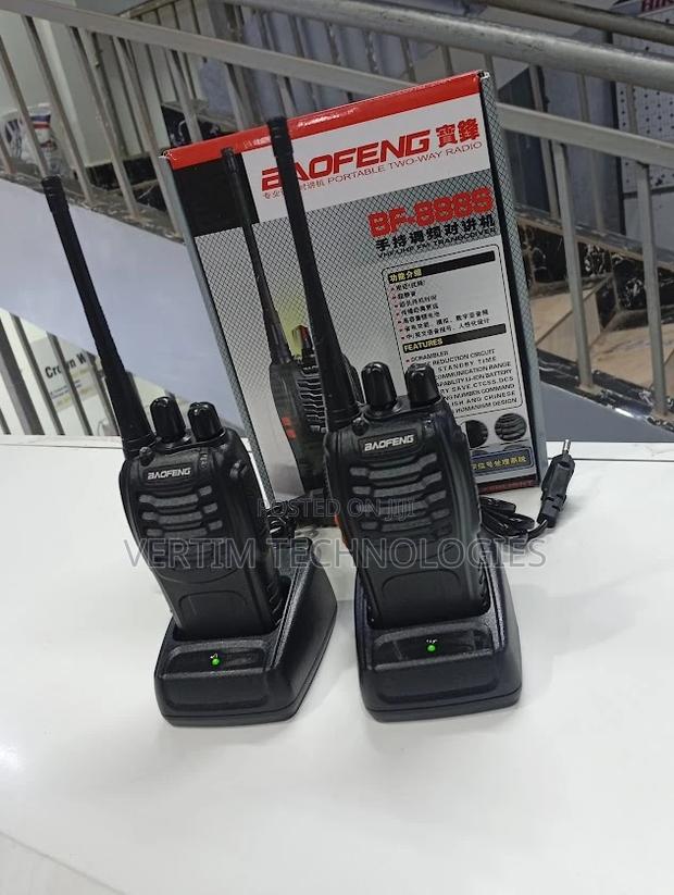 Baofeng Bf-888s 2-Way Radio Walkie Talkie 5km Range Rechargeable